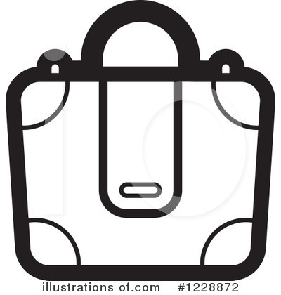 Royalty-Free (RF) Briefcase Clipart Illustration by Lal Perera - Stock Sample #1228872
