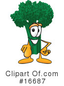 Broccoli Character Clipart #16687 by Toons4Biz
