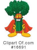 Broccoli Character Clipart #16691 by Toons4Biz