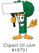 Broccoli Character Clipart #16701 by Toons4Biz