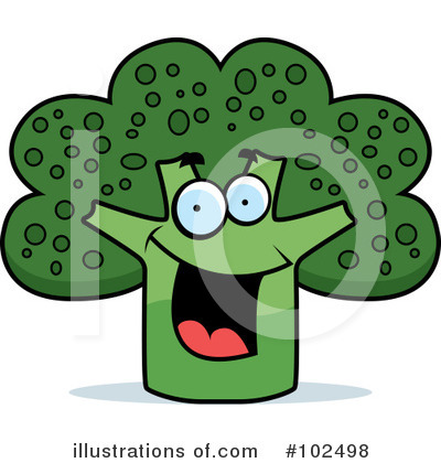 Broccoli Clipart #102498 by Cory Thoman