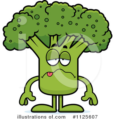 Royalty-Free (RF) Broccoli Clipart Illustration by Cory Thoman - Stock Sample #1125607