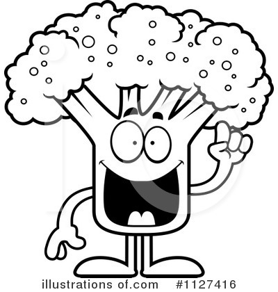 Royalty-Free (RF) Broccoli Clipart Illustration by Cory Thoman - Stock Sample #1127416