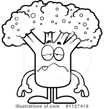 Royalty-Free (RF) Broccoli Clipart Illustration by Cory Thoman - Stock Sample #1127419