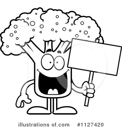 Royalty-Free (RF) Broccoli Clipart Illustration by Cory Thoman - Stock Sample #1127420