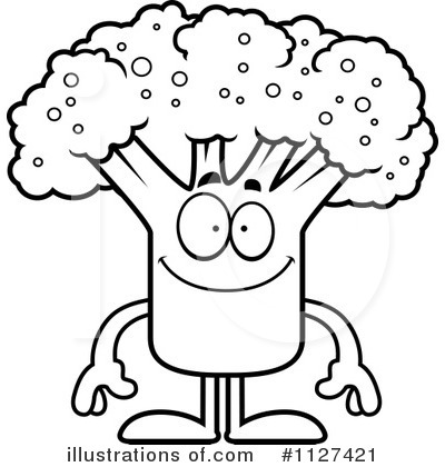 Royalty-Free (RF) Broccoli Clipart Illustration by Cory Thoman - Stock Sample #1127421