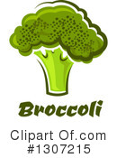 Broccoli Clipart #1307215 by Vector Tradition SM