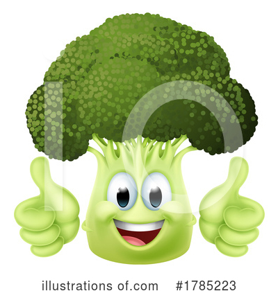 Broccoli Clipart #1785223 by AtStockIllustration