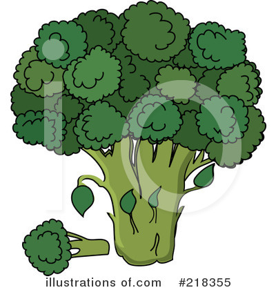 Broccoli Clipart #218355 by Pams Clipart