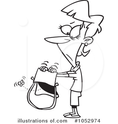 Royalty-Free (RF) Broke Clipart Illustration by toonaday - Stock Sample #1052974