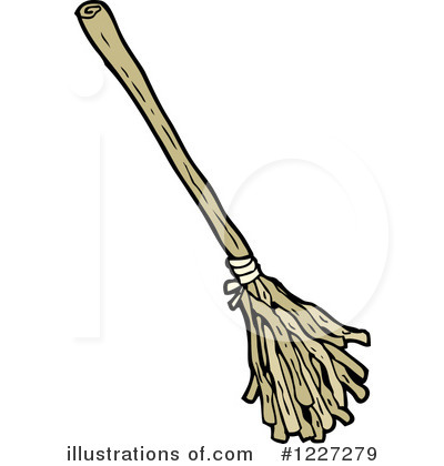 Royalty-Free (RF) Broom Clipart Illustration by lineartestpilot - Stock Sample #1227279