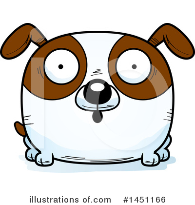 Royalty-Free (RF) Brown And White Dog Clipart Illustration by Cory Thoman - Stock Sample #1451166