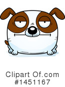 Brown And White Dog Clipart #1451167 by Cory Thoman