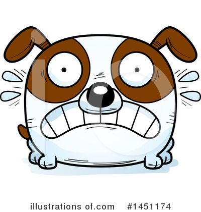 Royalty-Free (RF) Brown And White Dog Clipart Illustration by Cory Thoman - Stock Sample #1451174