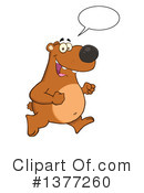 Brown Bear Clipart #1377260 by Hit Toon
