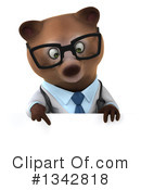 Brown Bear Doctor Clipart #1342818 by Julos