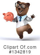 Brown Bear Doctor Clipart #1342819 by Julos