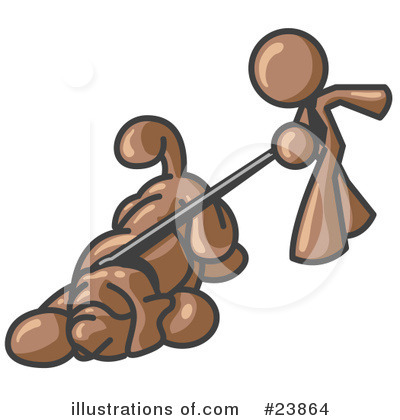 Royalty-Free (RF) Brown Collection Clipart Illustration by Leo Blanchette - Stock Sample #23864