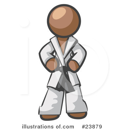 Karate Clipart #23879 by Leo Blanchette