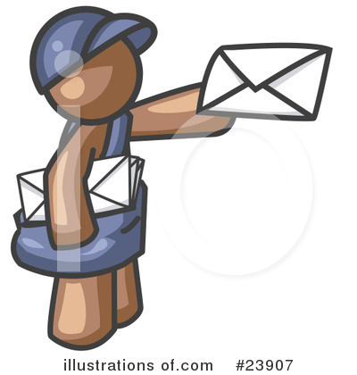 Mail Clipart #23907 by Leo Blanchette