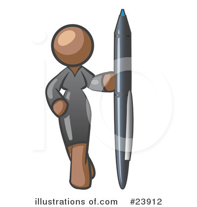 Royalty-Free (RF) Brown Collection Clipart Illustration by Leo Blanchette - Stock Sample #23912