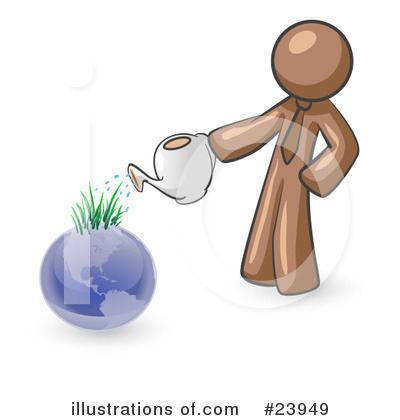 Growing Clipart #23949 by Leo Blanchette