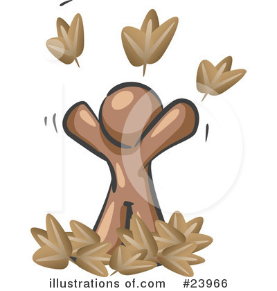 Royalty-Free (RF) Brown Collection Clipart Illustration by Leo Blanchette - Stock Sample #23966