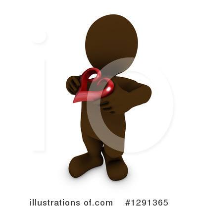 Royalty-Free (RF) Brown Man Clipart Illustration by KJ Pargeter - Stock Sample #1291365