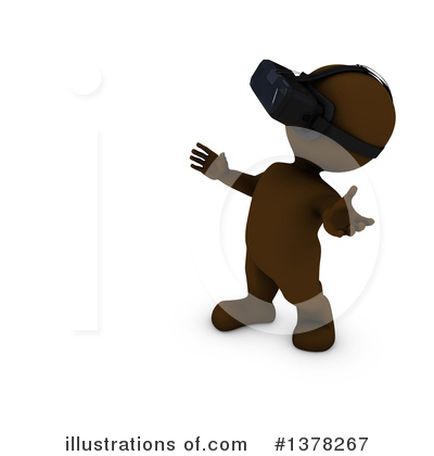 Royalty-Free (RF) Brown Man Clipart Illustration by KJ Pargeter - Stock Sample #1378267