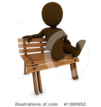 Royalty-Free (RF) Brown Man Clipart Illustration by KJ Pargeter - Stock Sample #1380652