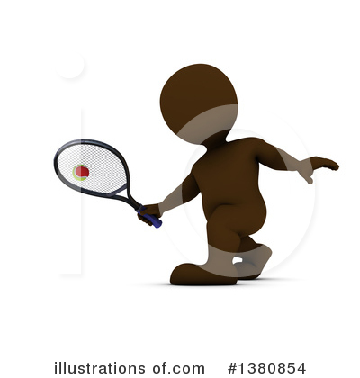 Royalty-Free (RF) Brown Man Clipart Illustration by KJ Pargeter - Stock Sample #1380854