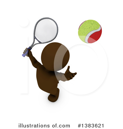 Tennis Clipart #1383621 by KJ Pargeter