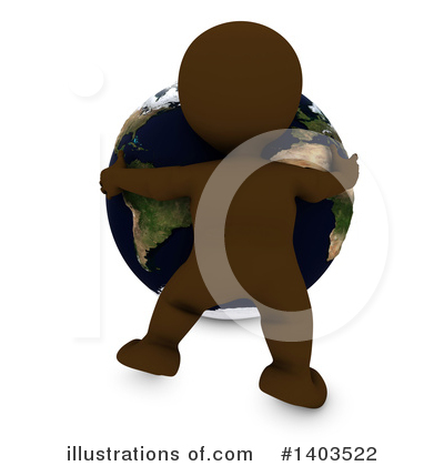 Royalty-Free (RF) Brown Man Clipart Illustration by KJ Pargeter - Stock Sample #1403522