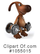 Brown Pooch Character Clipart #1055015 by Julos