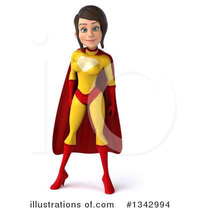 Yellow And Red Super Hero Clipart #1342994 by Julos