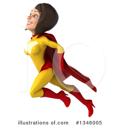 Yellow And Red Super Hero Clipart #1346005 by Julos