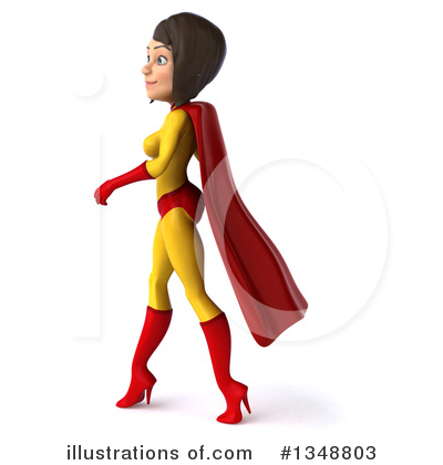 Yellow And Red Super Hero Clipart #1348803 by Julos