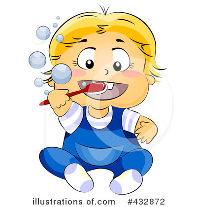 Royalty-Free (RF) Brushing Teeth Clipart Illustration by BNP Design Studio - Stock Sample #432872
