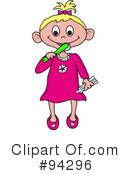 Brushing Teeth Clipart #94296 by Pams Clipart