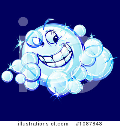 Royalty-Free (RF) Bubbles Clipart Illustration by Chromaco - Stock Sample #1087843