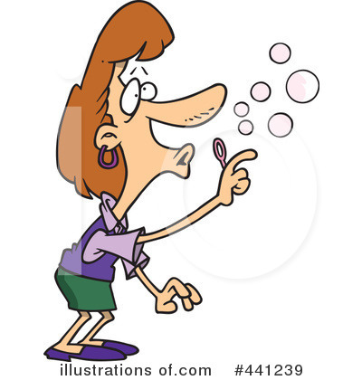 Royalty-Free (RF) Bubbles Clipart Illustration by toonaday - Stock Sample #441239