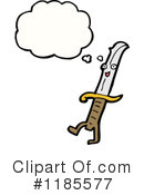 Buck Knife Clipart #1185577 by lineartestpilot