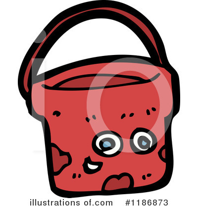 Royalty-Free (RF) Bucket Clipart Illustration by lineartestpilot - Stock Sample #1186873