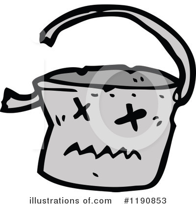 Royalty-Free (RF) Bucket Clipart Illustration by lineartestpilot - Stock Sample #1190853