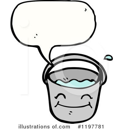 Royalty-Free (RF) Bucket Clipart Illustration by lineartestpilot - Stock Sample #1197781