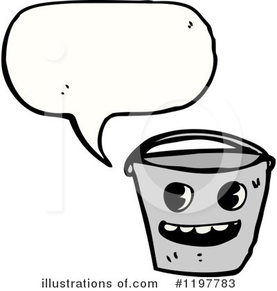 Royalty-Free (RF) Bucket Clipart Illustration by lineartestpilot - Stock Sample #1197783
