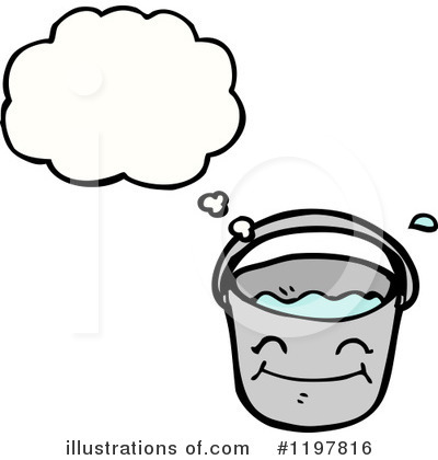 Royalty-Free (RF) Bucket Clipart Illustration by lineartestpilot - Stock Sample #1197816