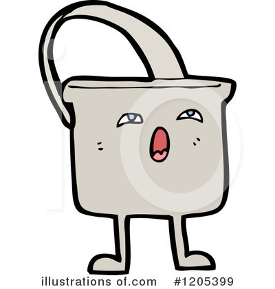 Royalty-Free (RF) Bucket Clipart Illustration by lineartestpilot - Stock Sample #1205399