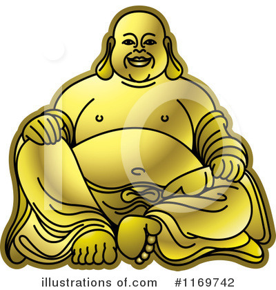 Buddha Clipart #1169742 by Lal Perera