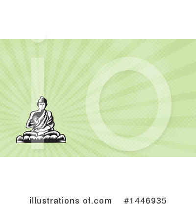 Buddha Clipart #1446935 by patrimonio